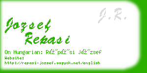 jozsef repasi business card